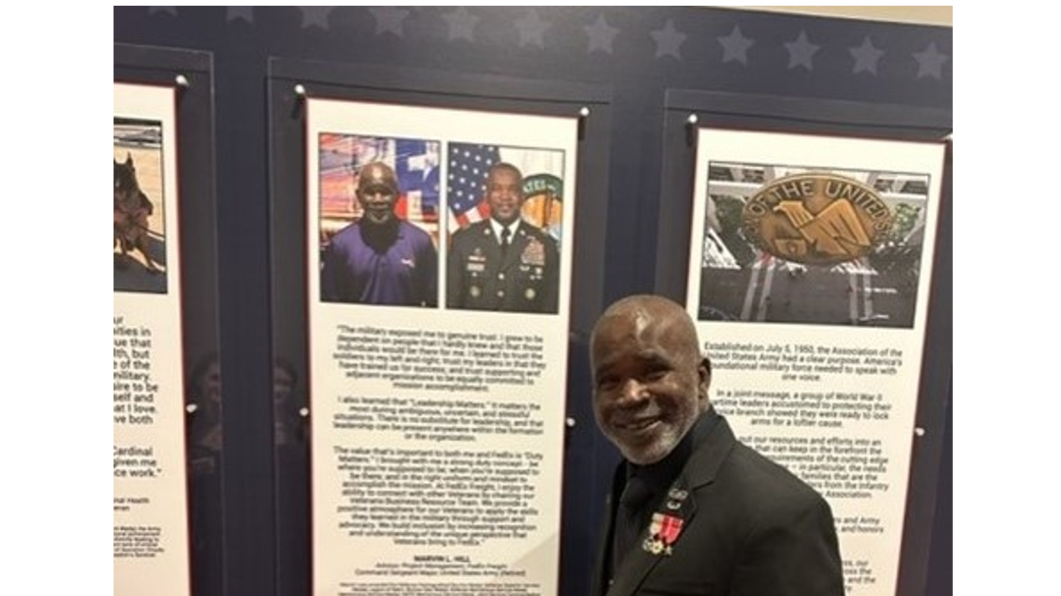 National Veterans Museum and Memorial honors FedEx advocate for